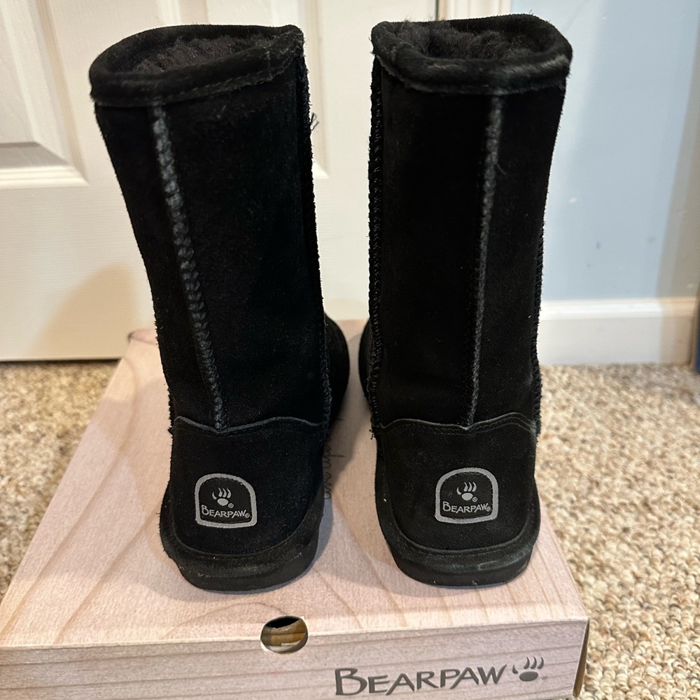 BearPaw Eva Short Neverwet Classic Black Boots